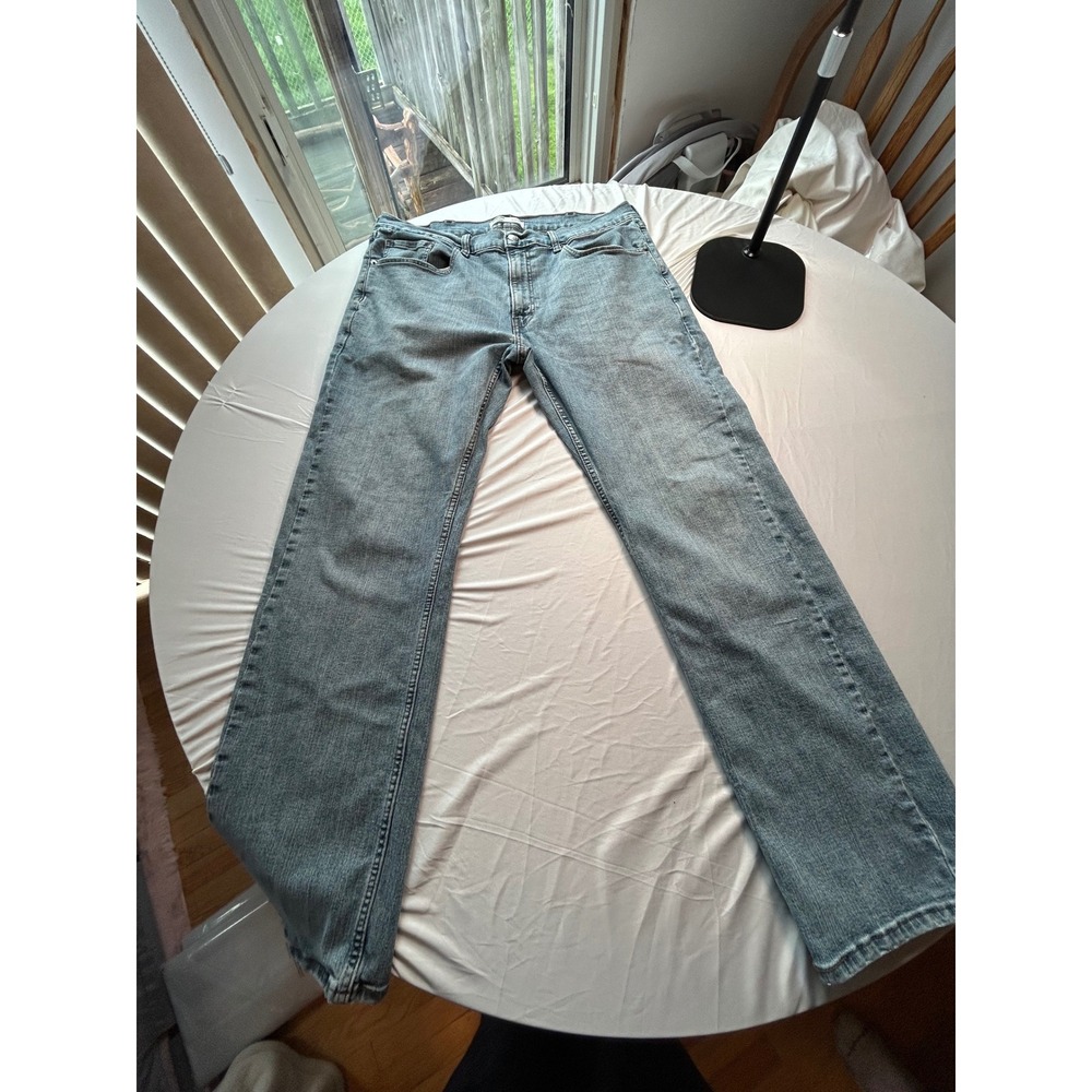 Signature by Levi Strauss Relaxed Fit Mens Jeans Light Wash 38x30 Denim Pants